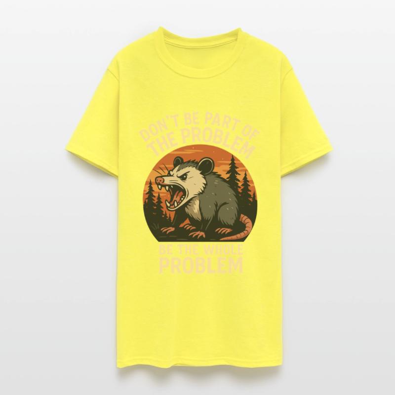Aggressive Ferret Wilderness Scene