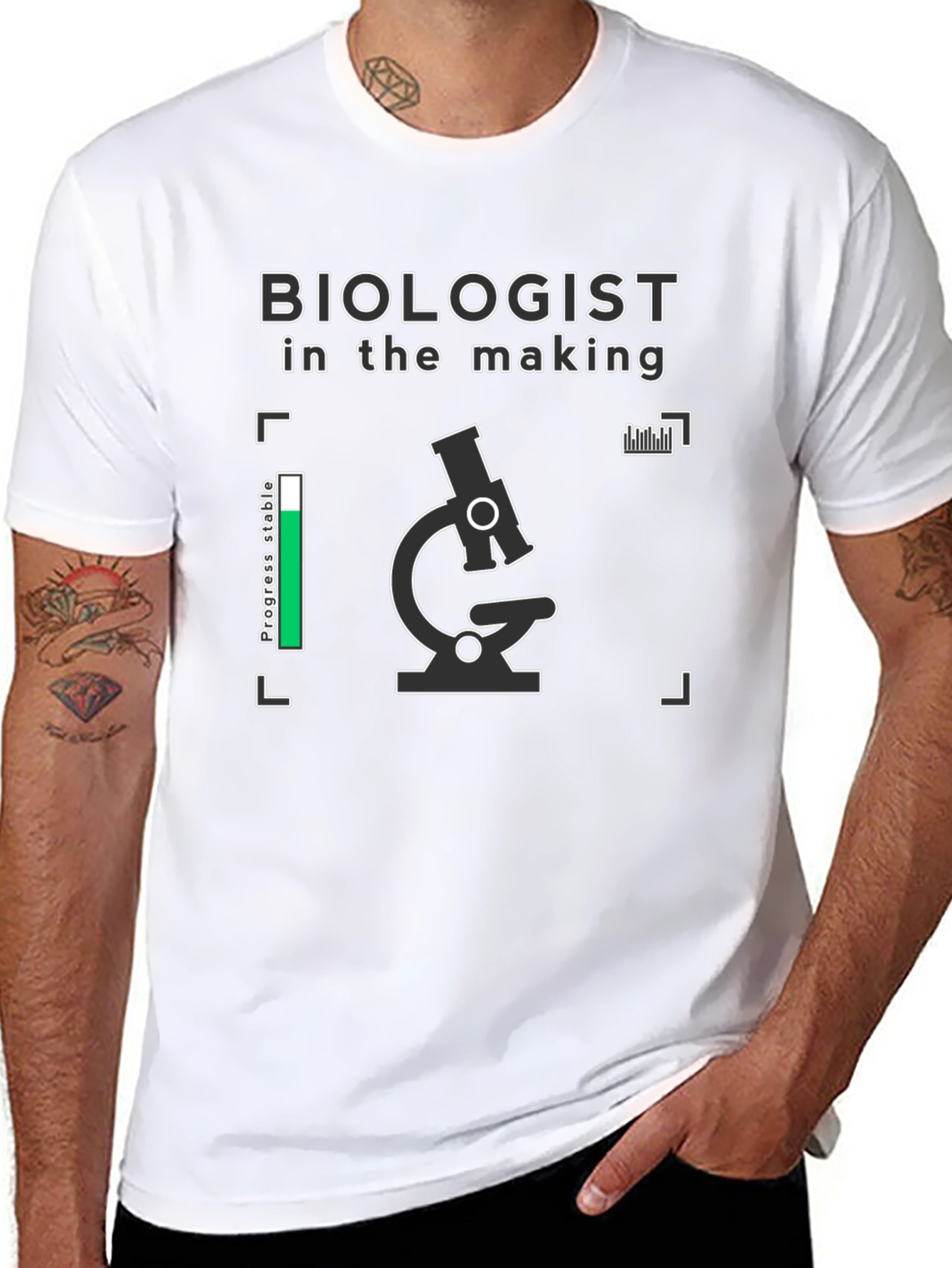 Biologist in the Making Graphic T-Shirt