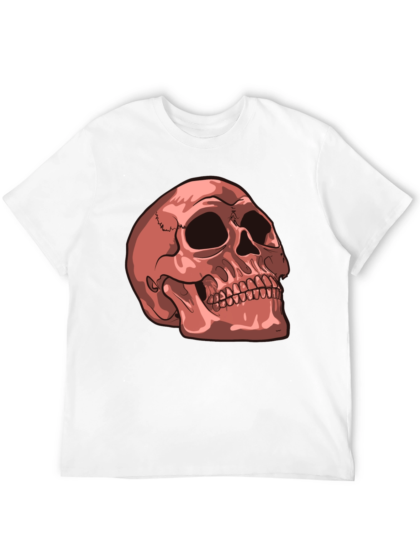 Skull Graphic Tee - Mens Black T-Shirt