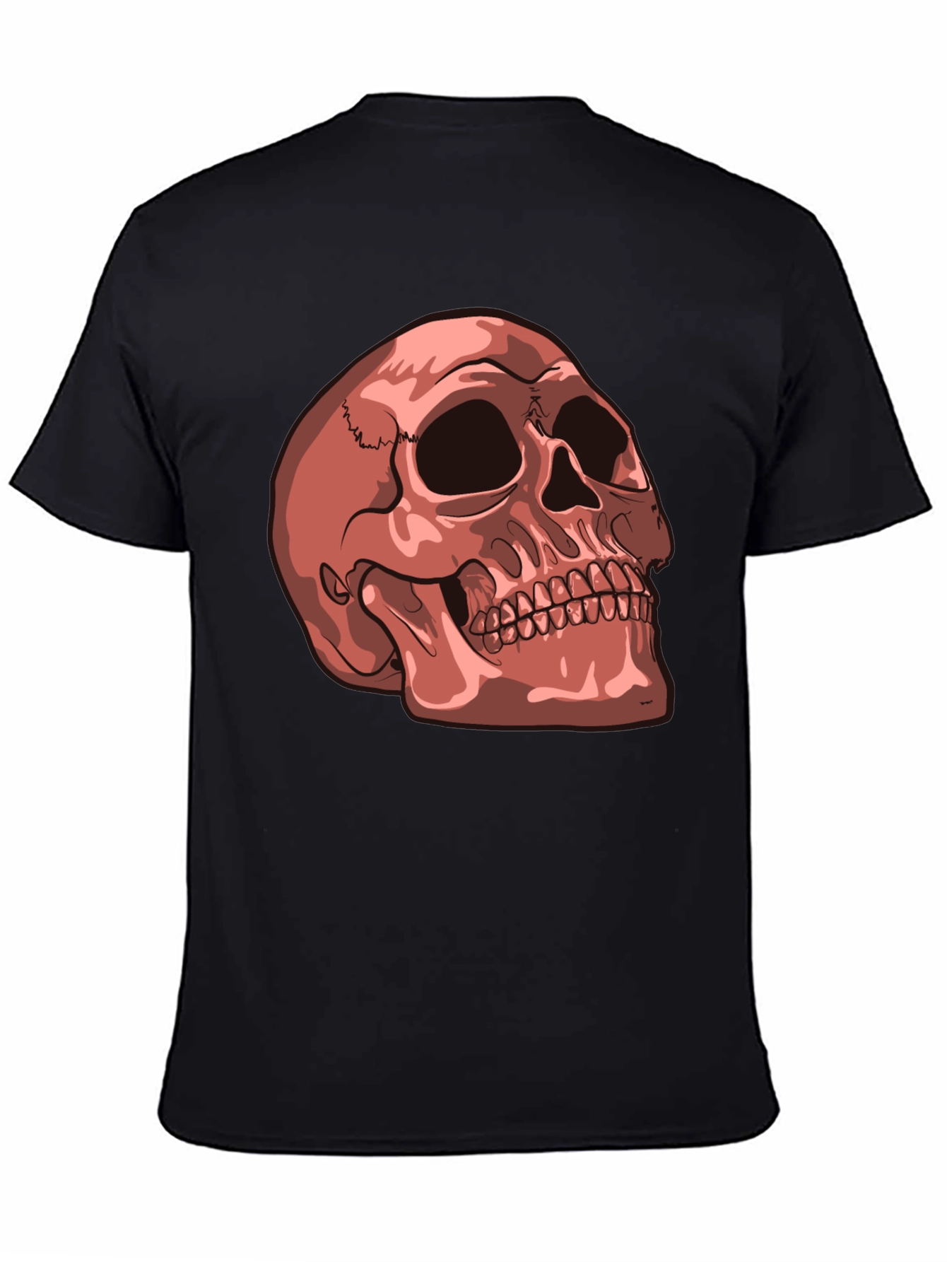 Skull Graphic Tee - Mens Black T-Shirt