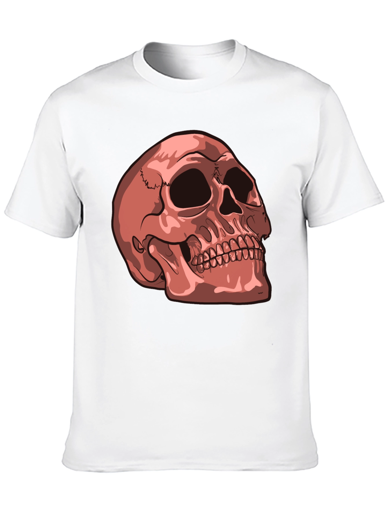 Skull Graphic Tee - Mens Black T-Shirt