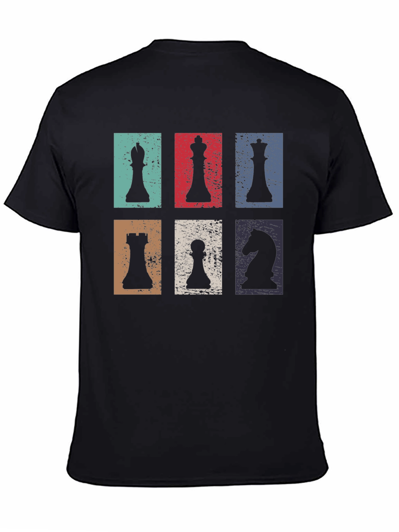 Chess Piece Retro T-Shirt