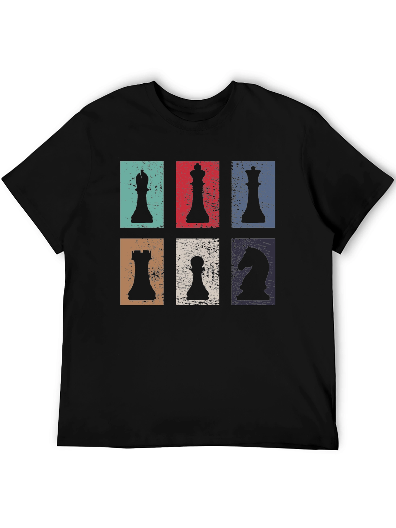 Chess Piece Retro T-Shirt