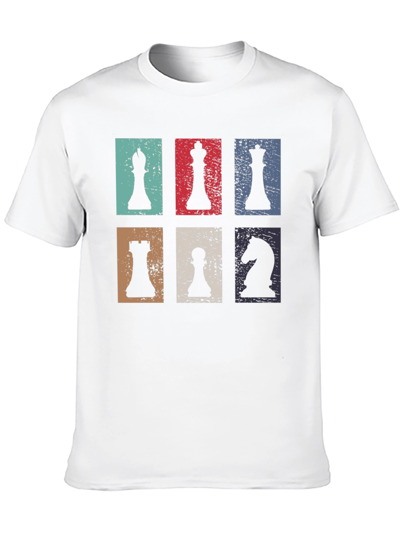 Chess Piece Retro T-Shirt