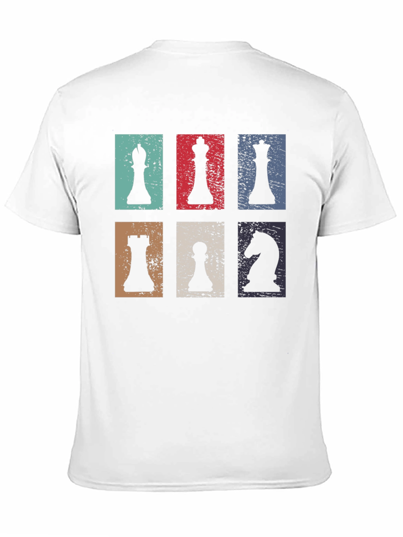 Chess Piece Retro T-Shirt