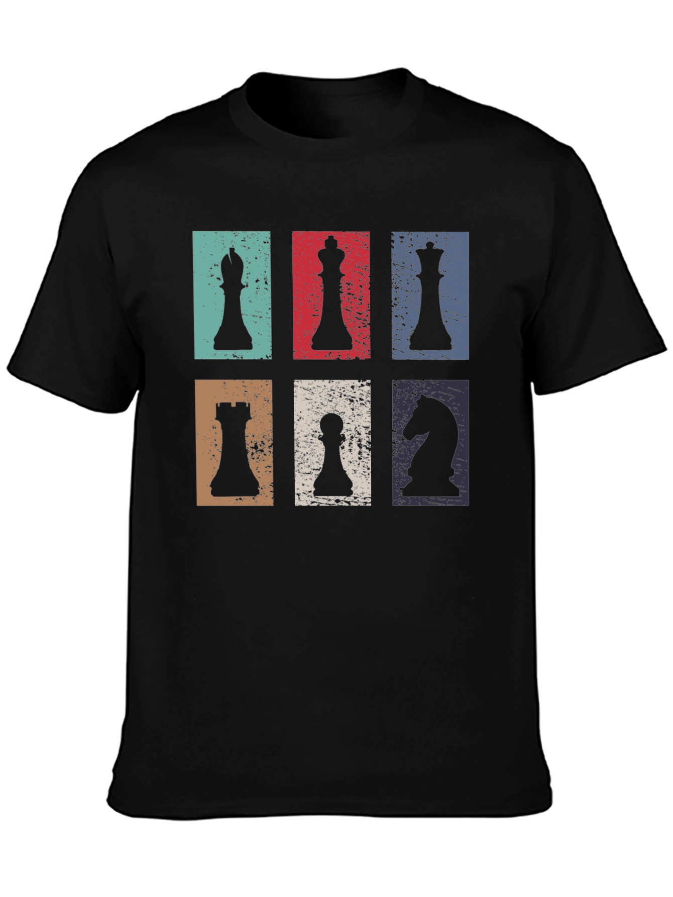 Chess Piece Retro T-Shirt