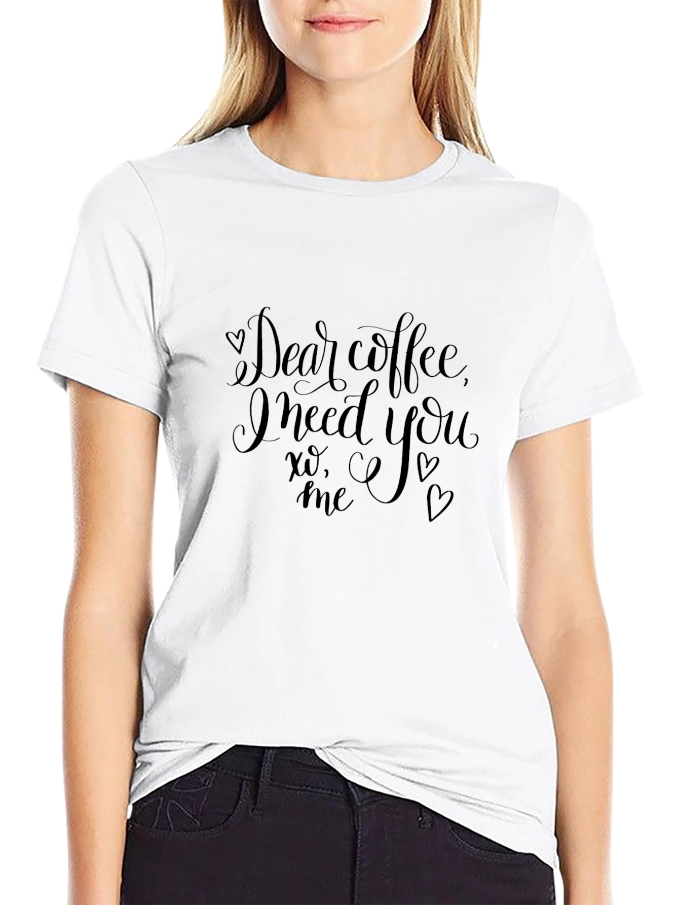 Dear Coffee I Need You Graphic T-Shirt