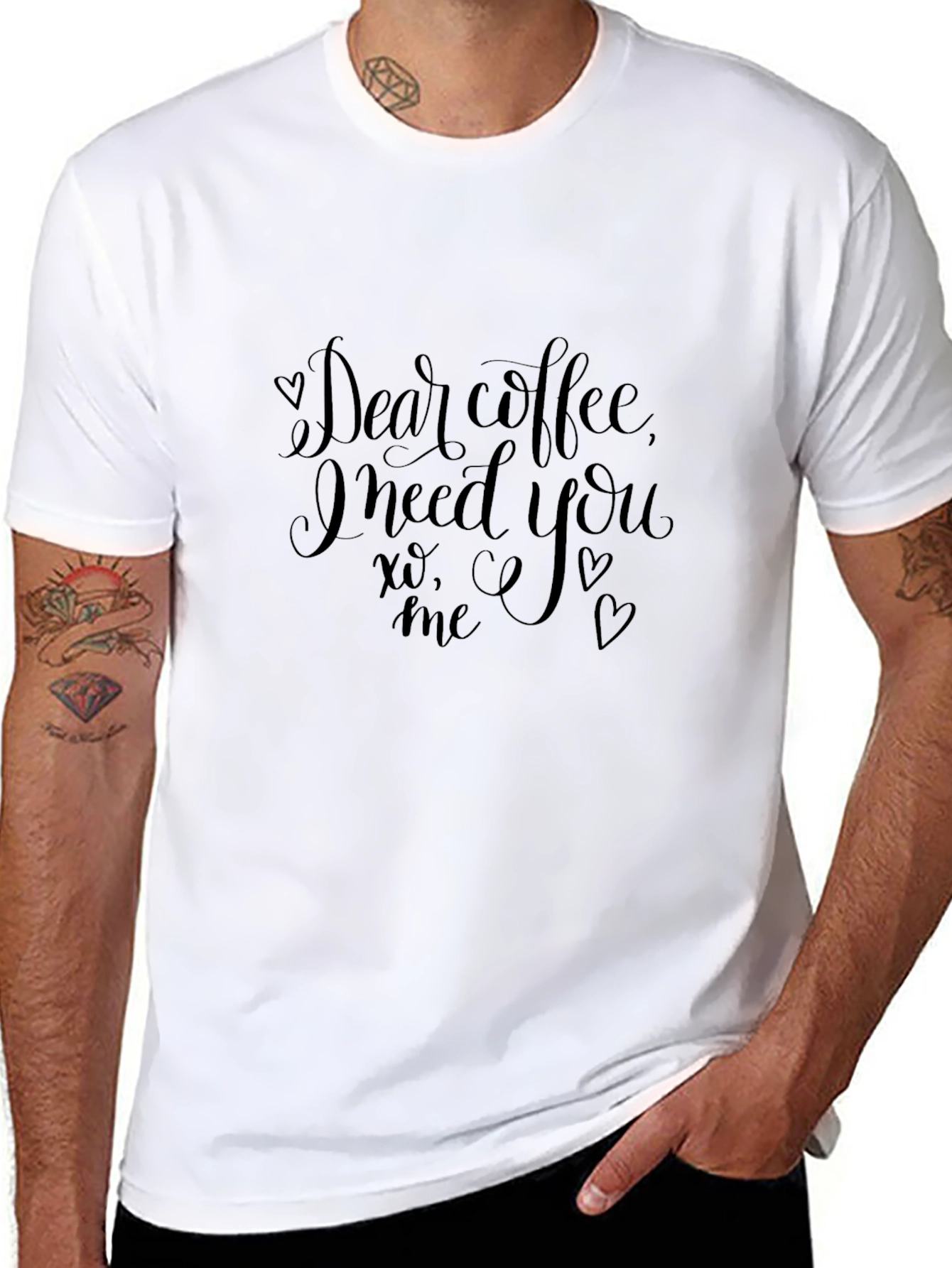 Dear Coffee I Need You Graphic T-Shirt