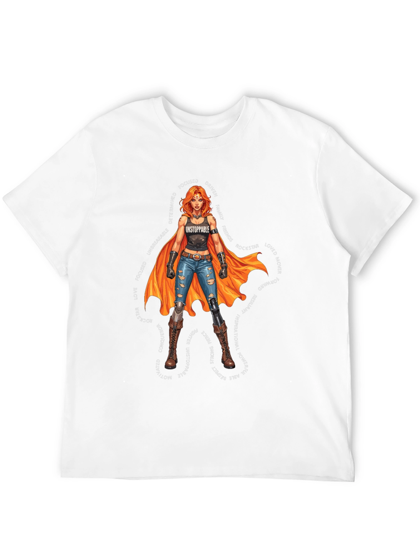 Unstoppable Woman Graphic T-Shirt