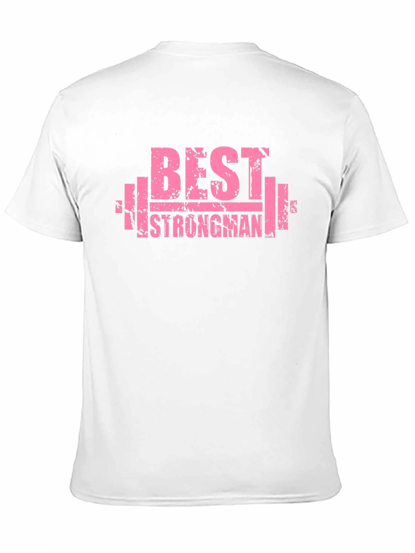 Best Strongman Black T-Shirt - Gym Workout Apparel