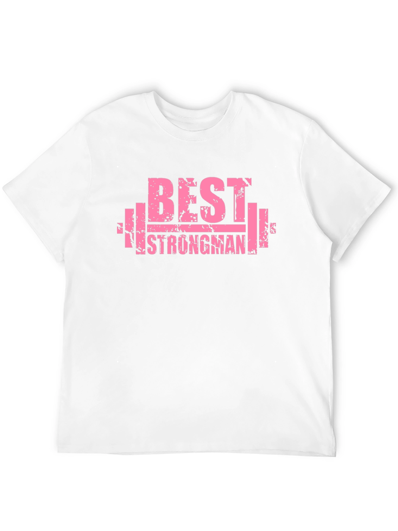 Best Strongman Black T-Shirt - Gym Workout Apparel