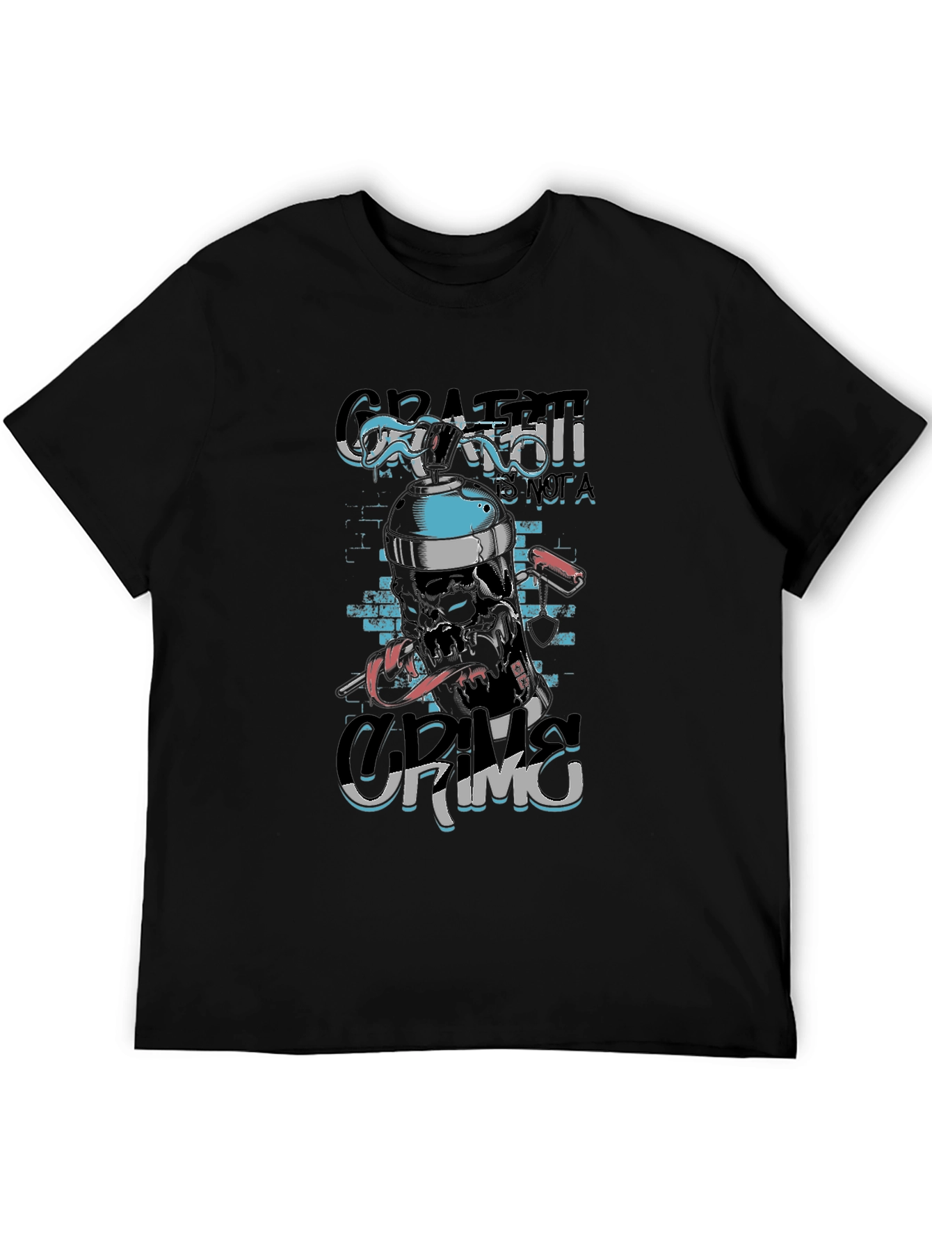 Graffiti Grim T-Shirt - Urban Style