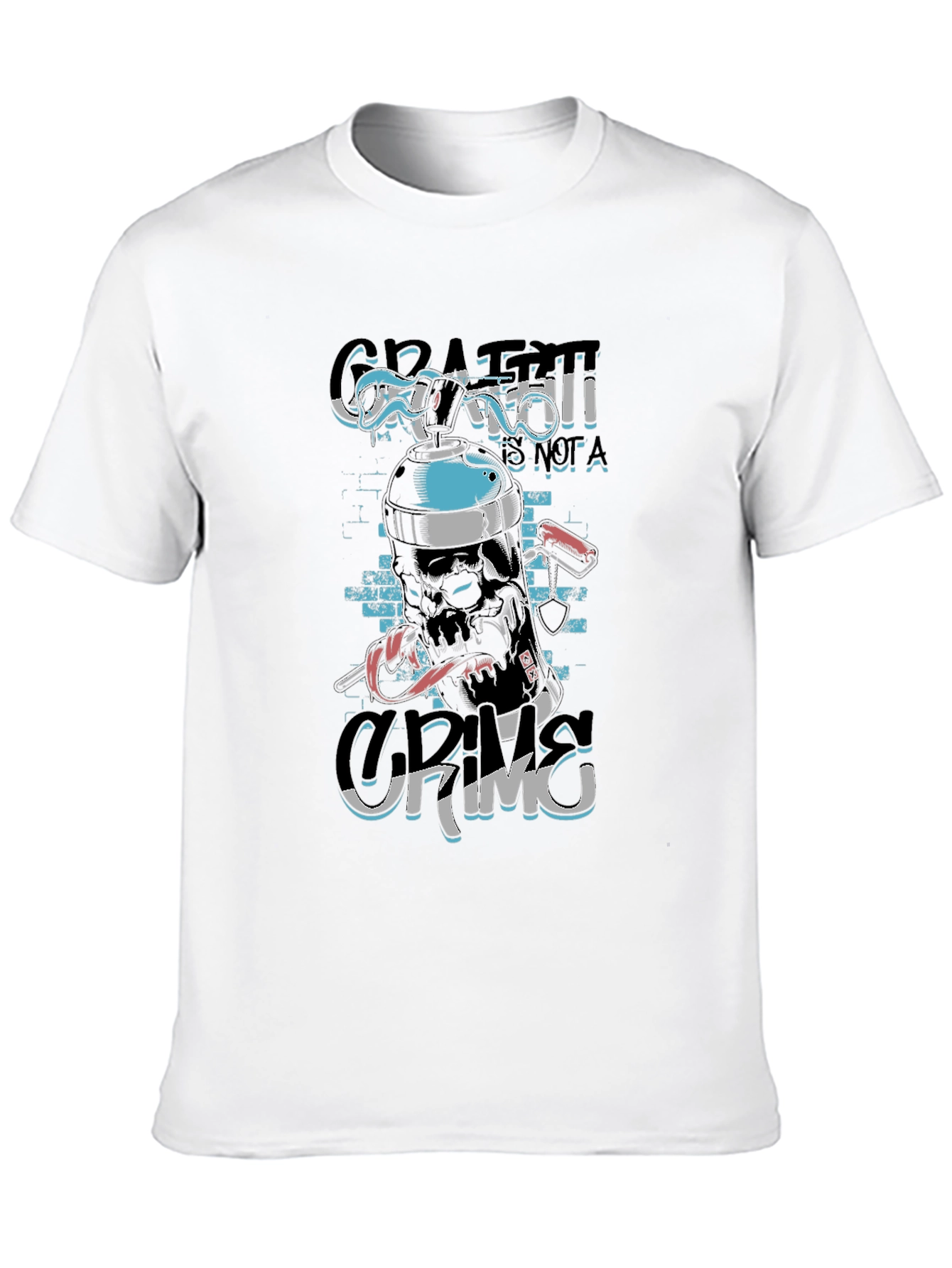 Graffiti Grim T-Shirt - Urban Style