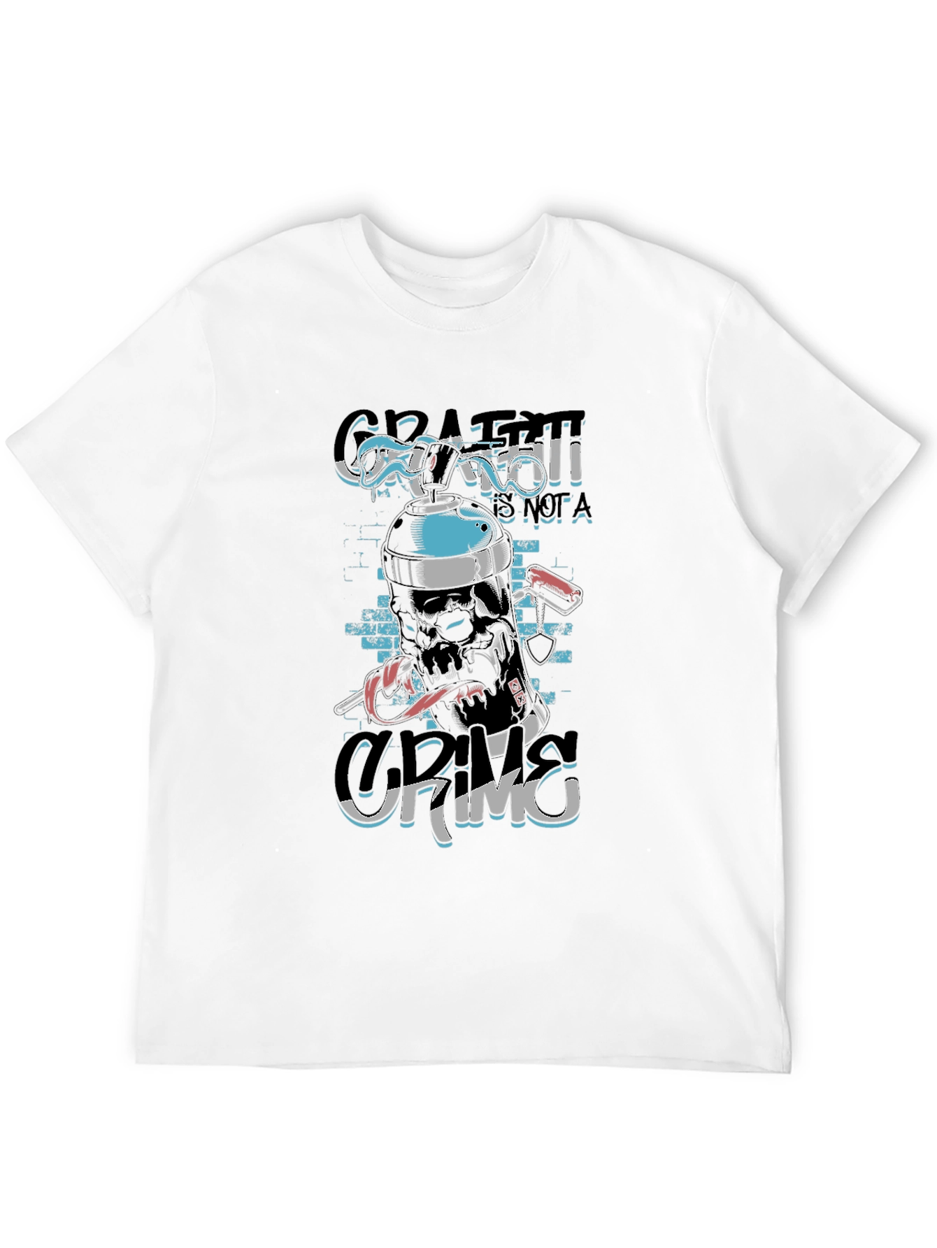 Graffiti Grim T-Shirt - Urban Style