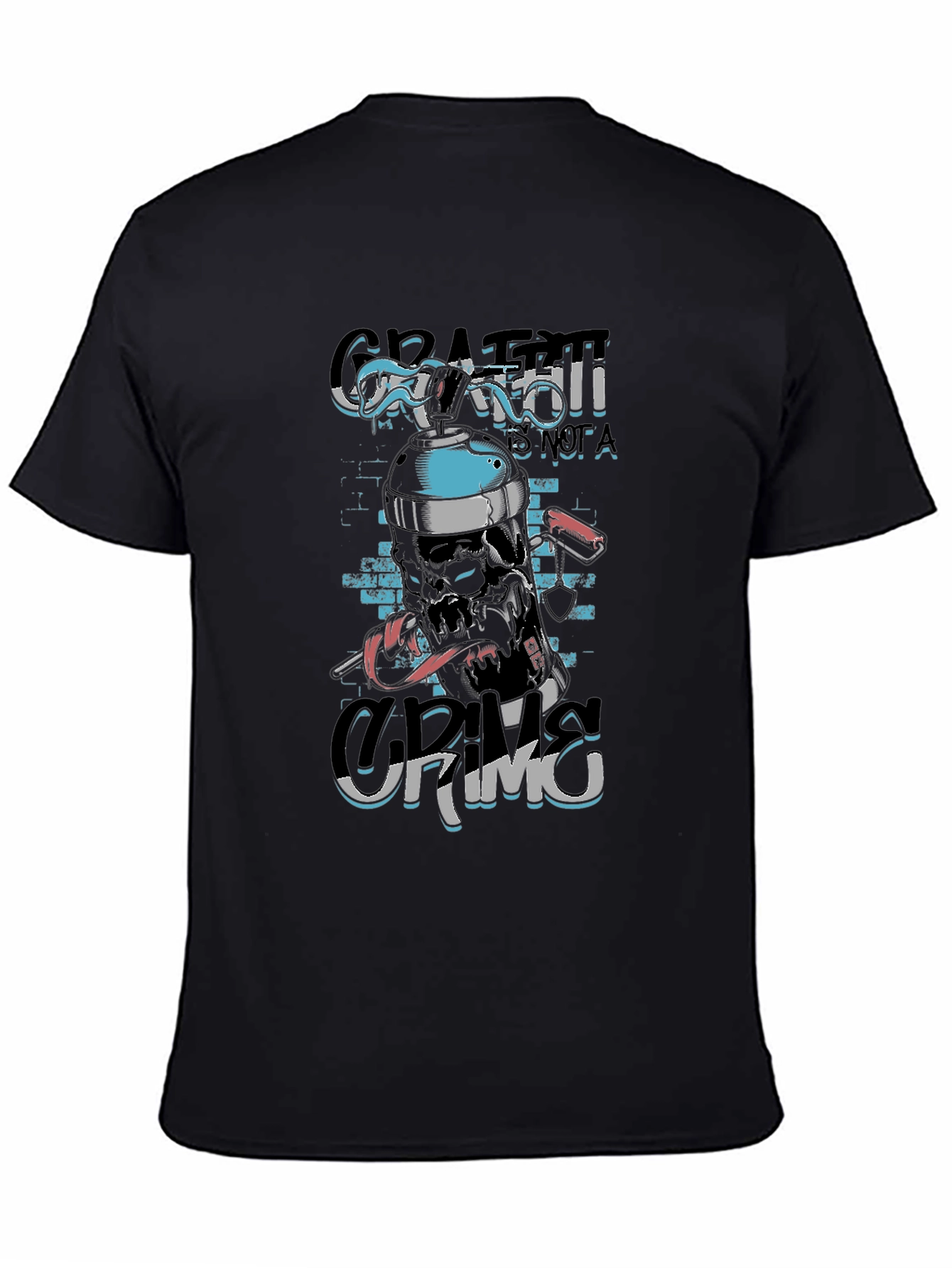 Graffiti Grim T-Shirt - Urban Style