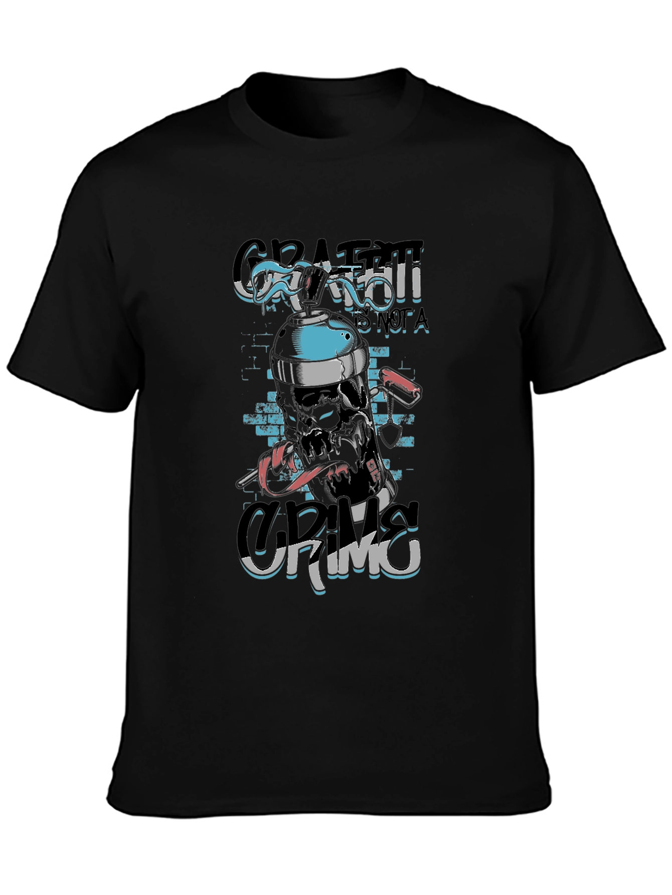 Graffiti Grim T-Shirt - Urban Style