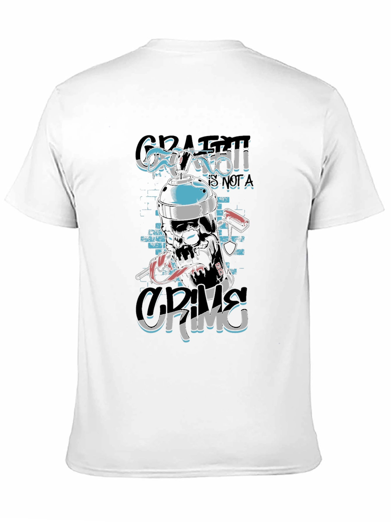 Graffiti Grim T-Shirt - Urban Style