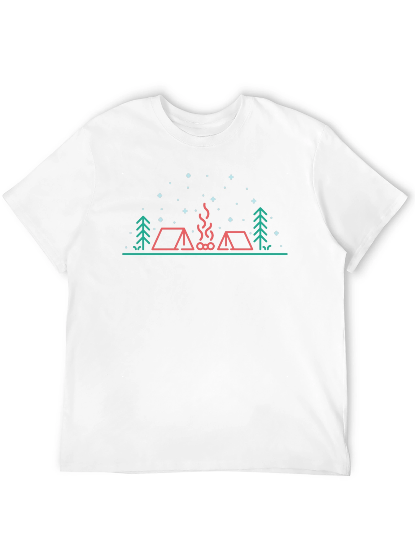 Camping Graphic Tee - Outdoor Adventure Shirt