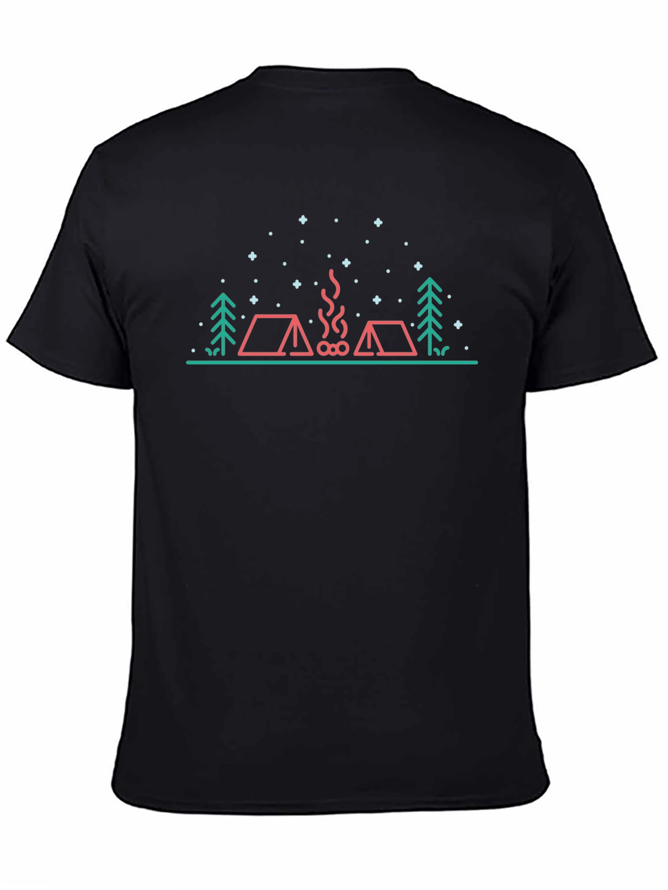 Camping Graphic Tee - Outdoor Adventure Shirt
