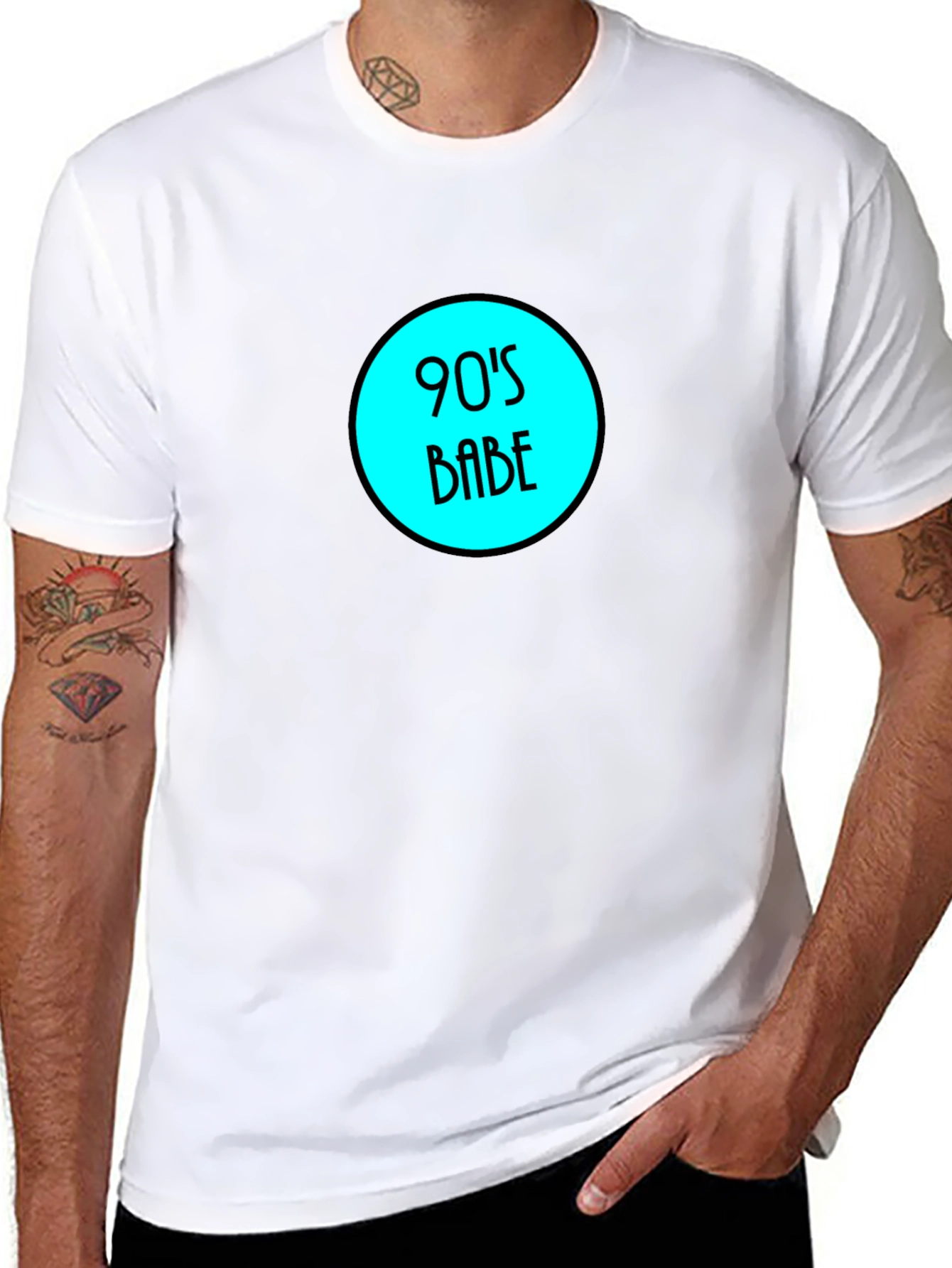 90s Babe Graphic T-Shirt - Retro Style