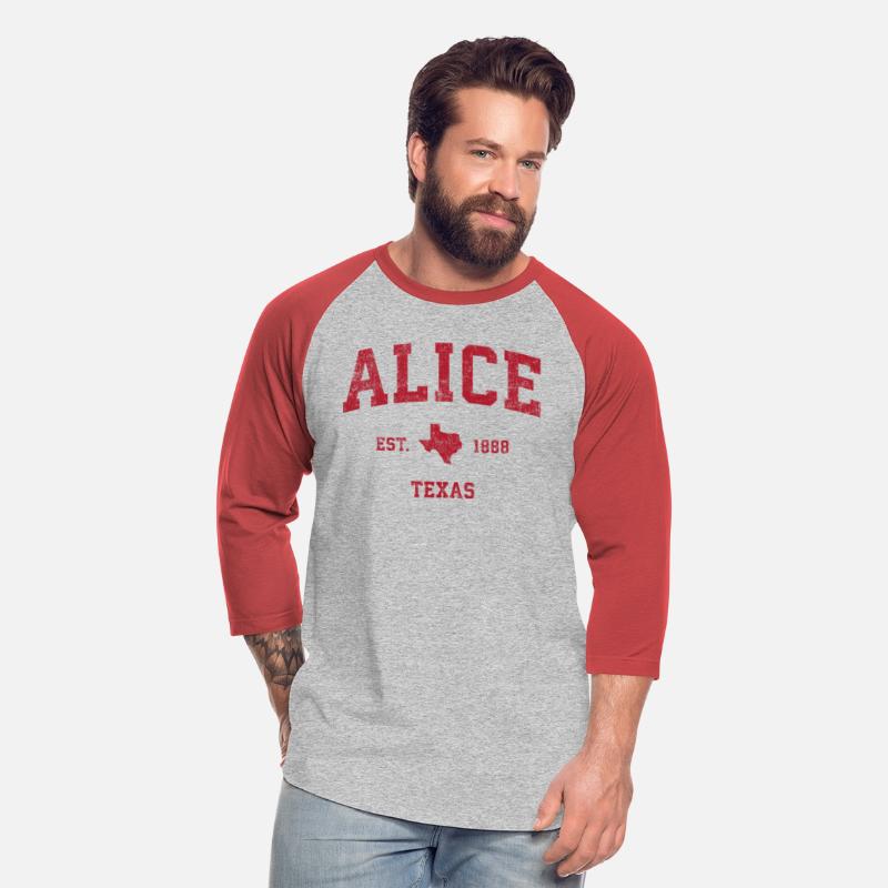 Alice Texas Tx Sports Red Print