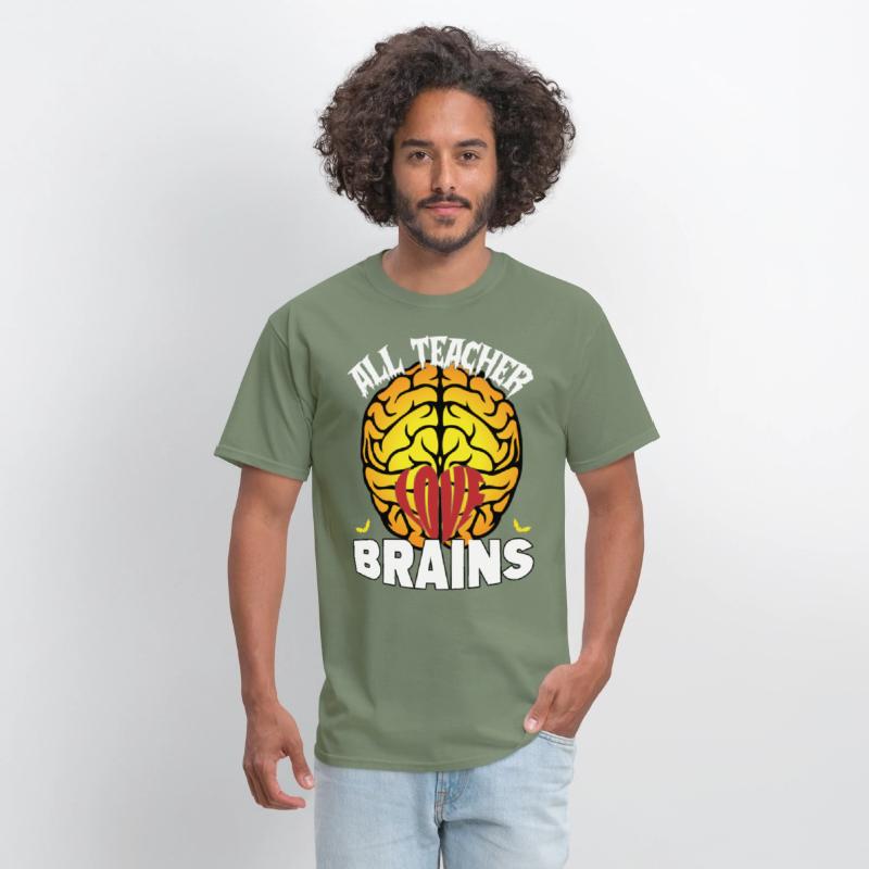 ALL TEACHERS LOVE BRAINS Halloween Day