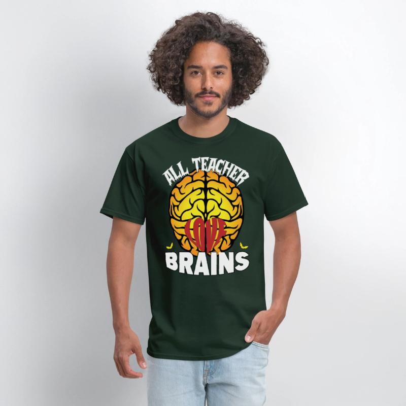 ALL TEACHERS LOVE BRAINS Halloween Day