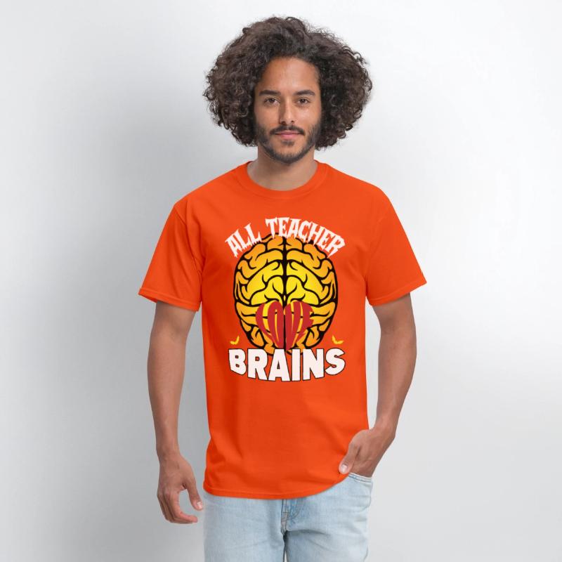 ALL TEACHERS LOVE BRAINS Halloween Day