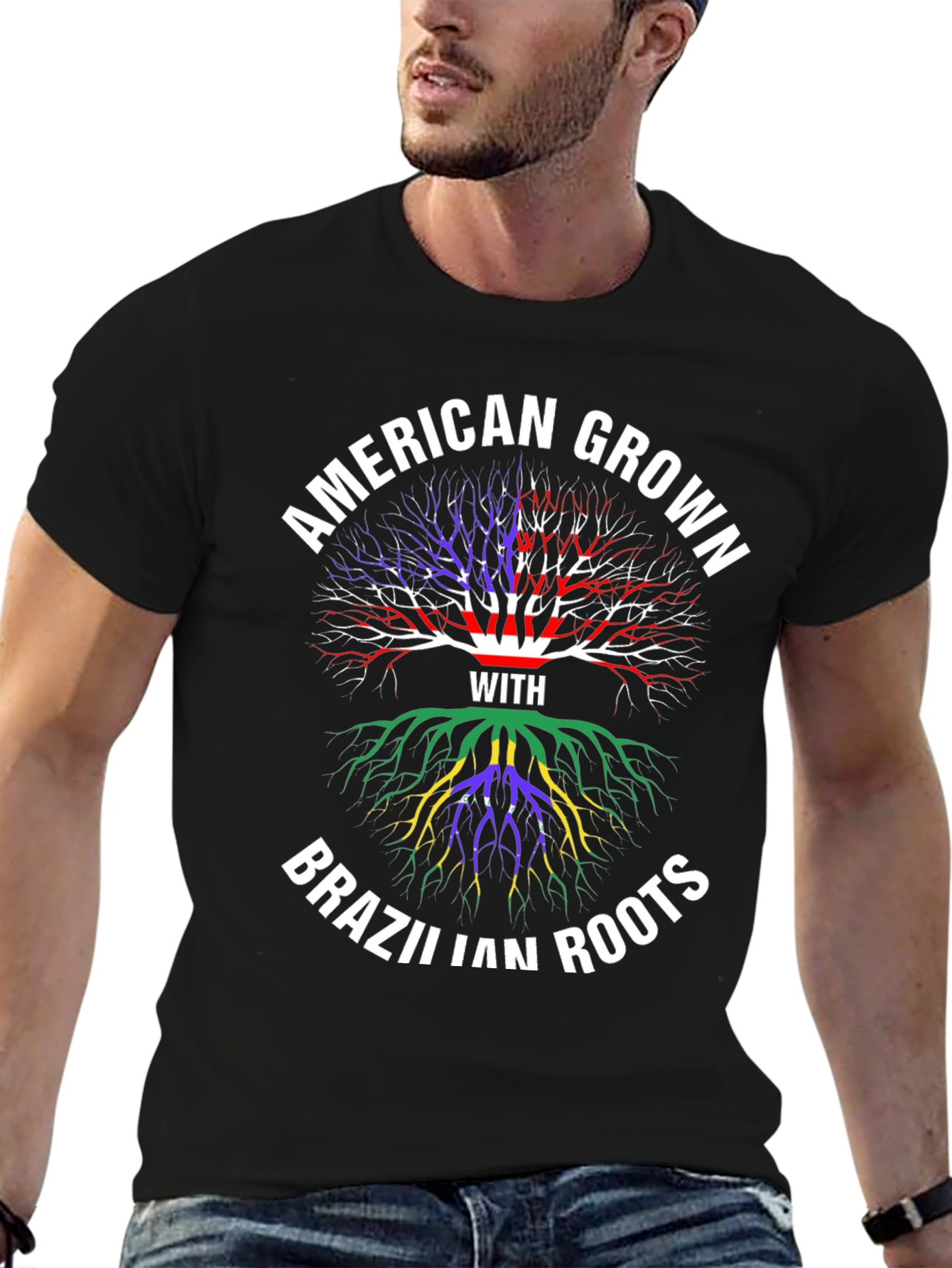American Grown Brazilian Roots T-Shirt