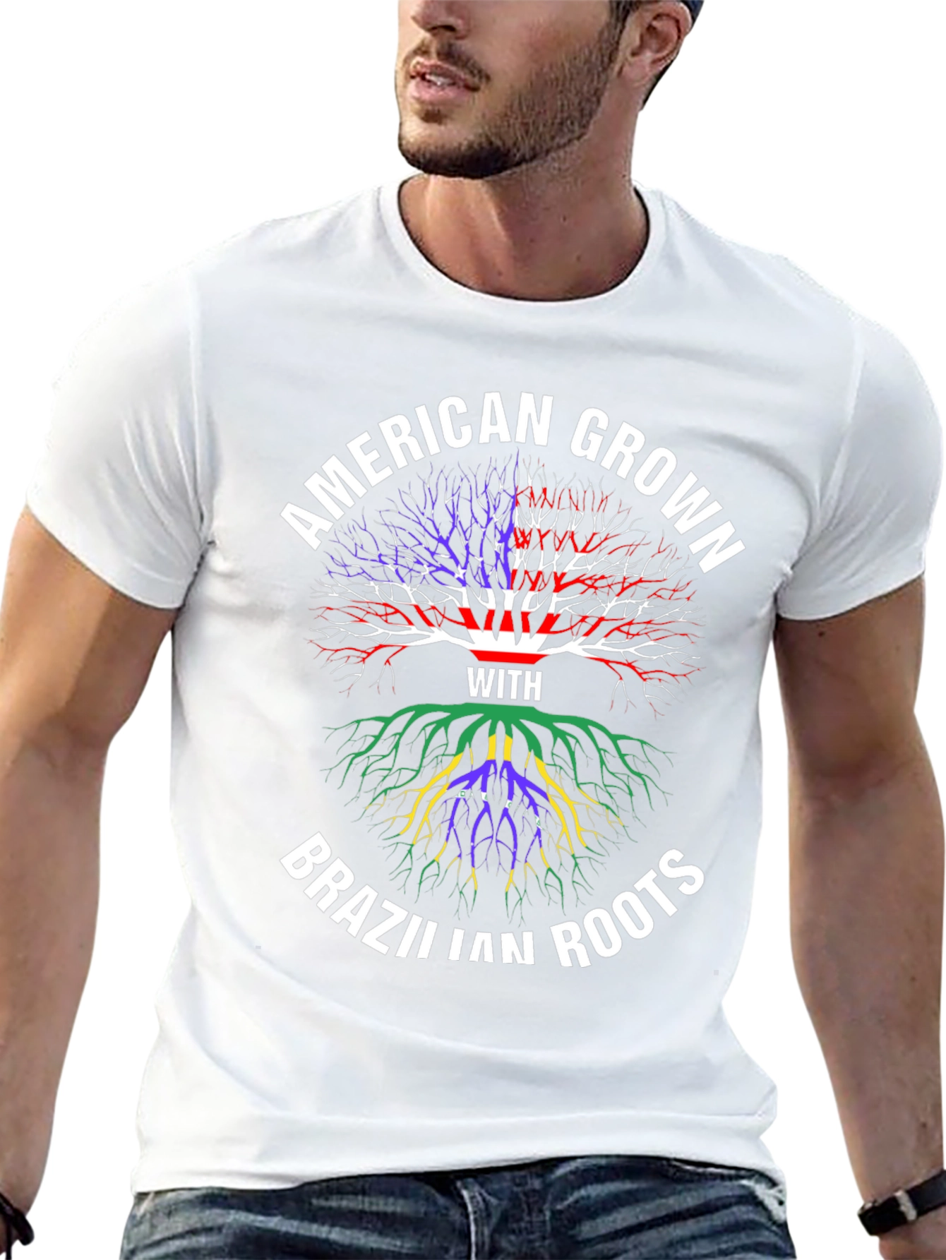 American Grown Brazilian Roots T-Shirt