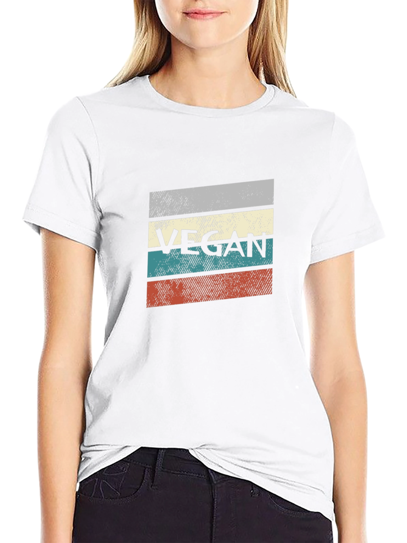 Retro Vegan T-Shirt - Stylish & Comfortable