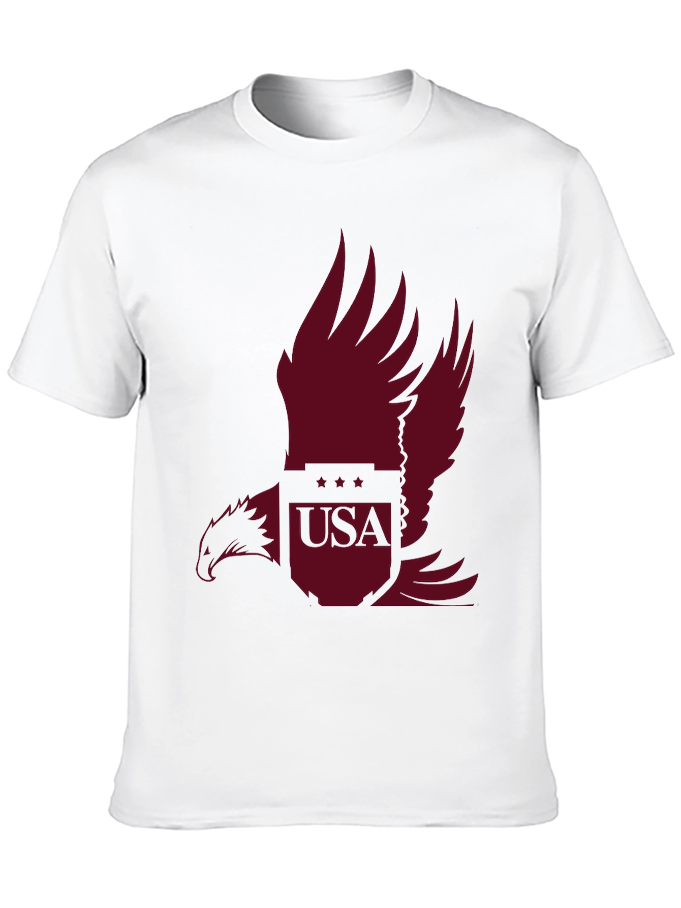 USA Eagle Graphic Tee - Patriotic Style