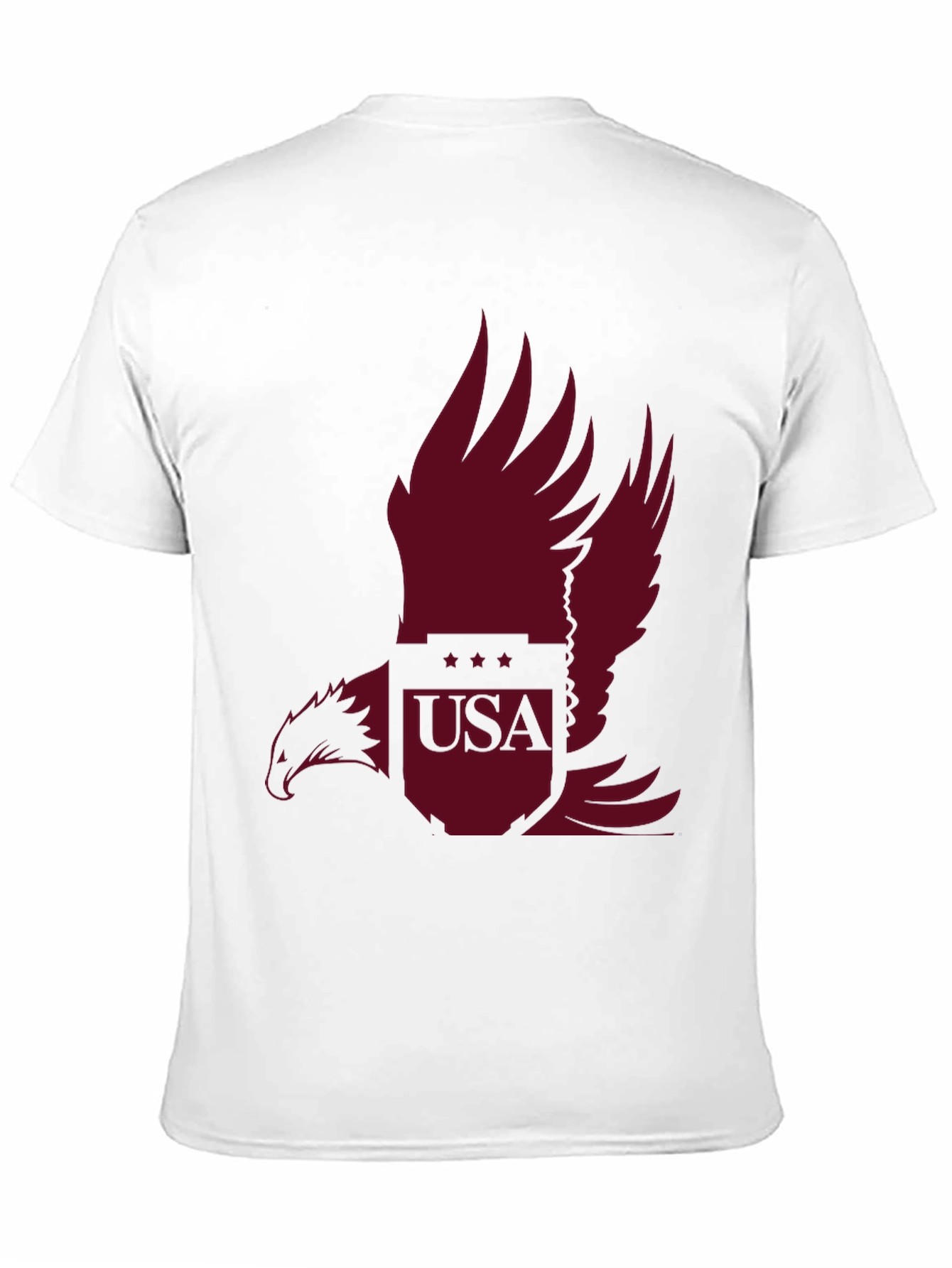 USA Eagle Graphic Tee - Patriotic Style