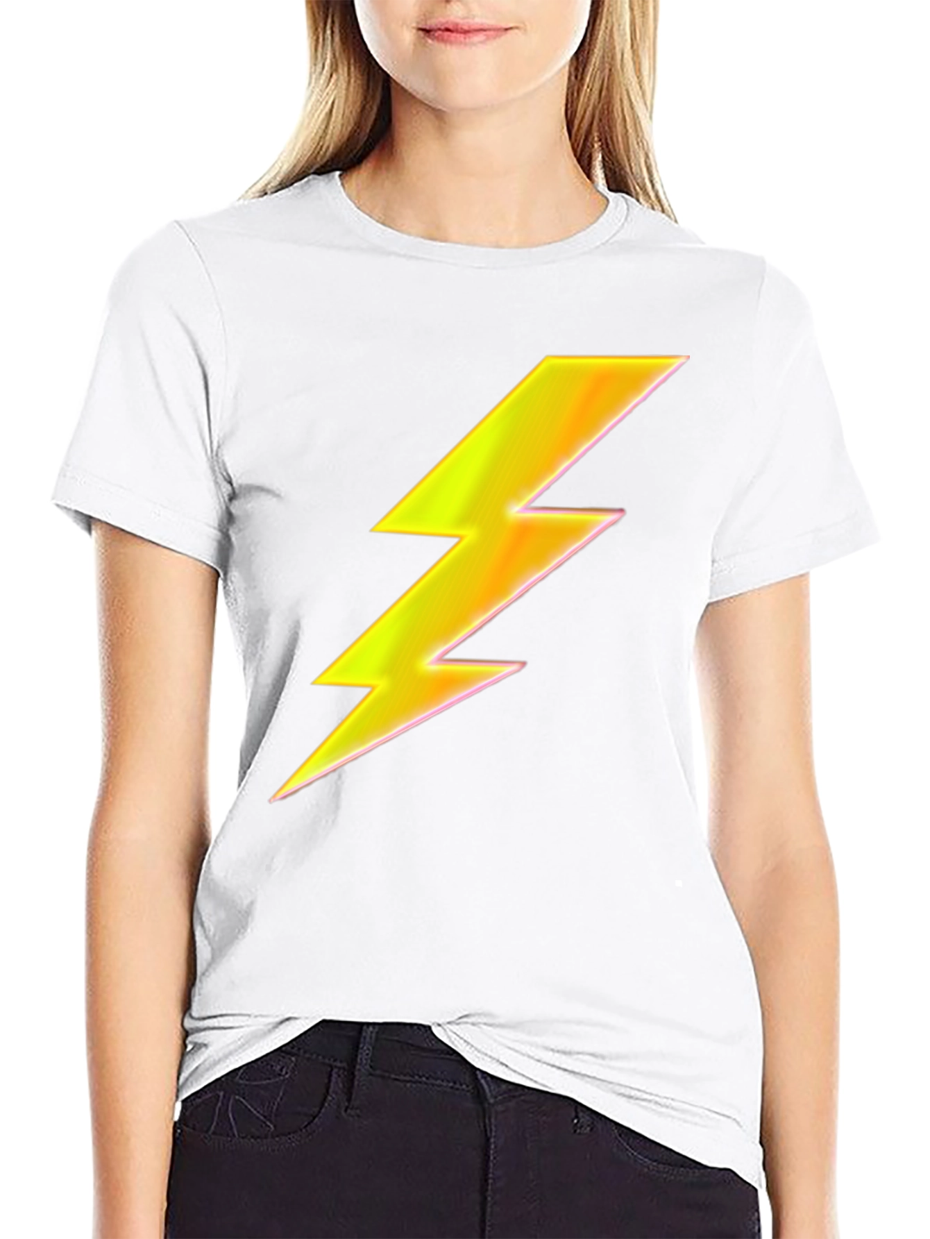 Lightning Bolt Graphic Tee - Electric Style!