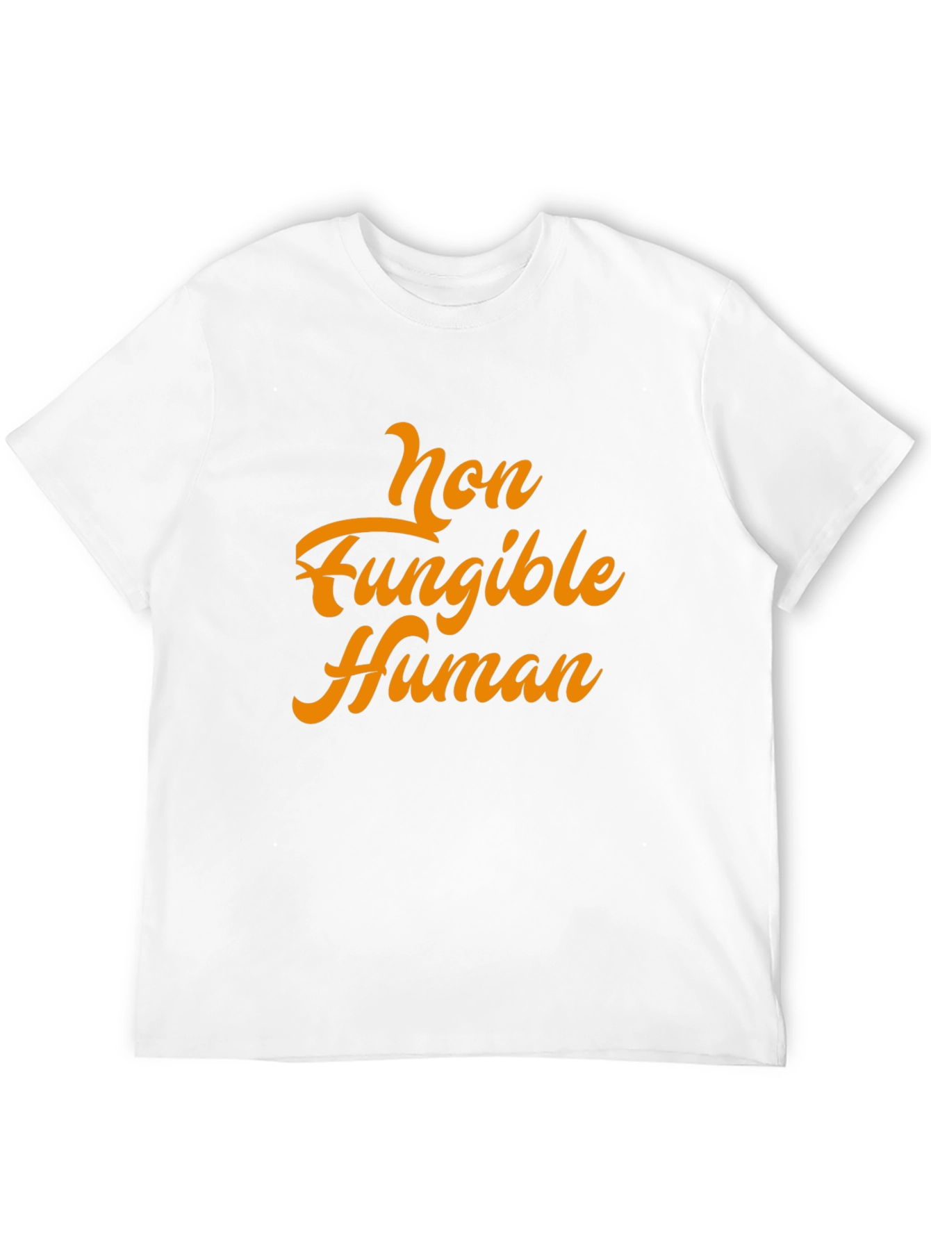 Non Fungible Human - Stylish Mens Black T-Shirt