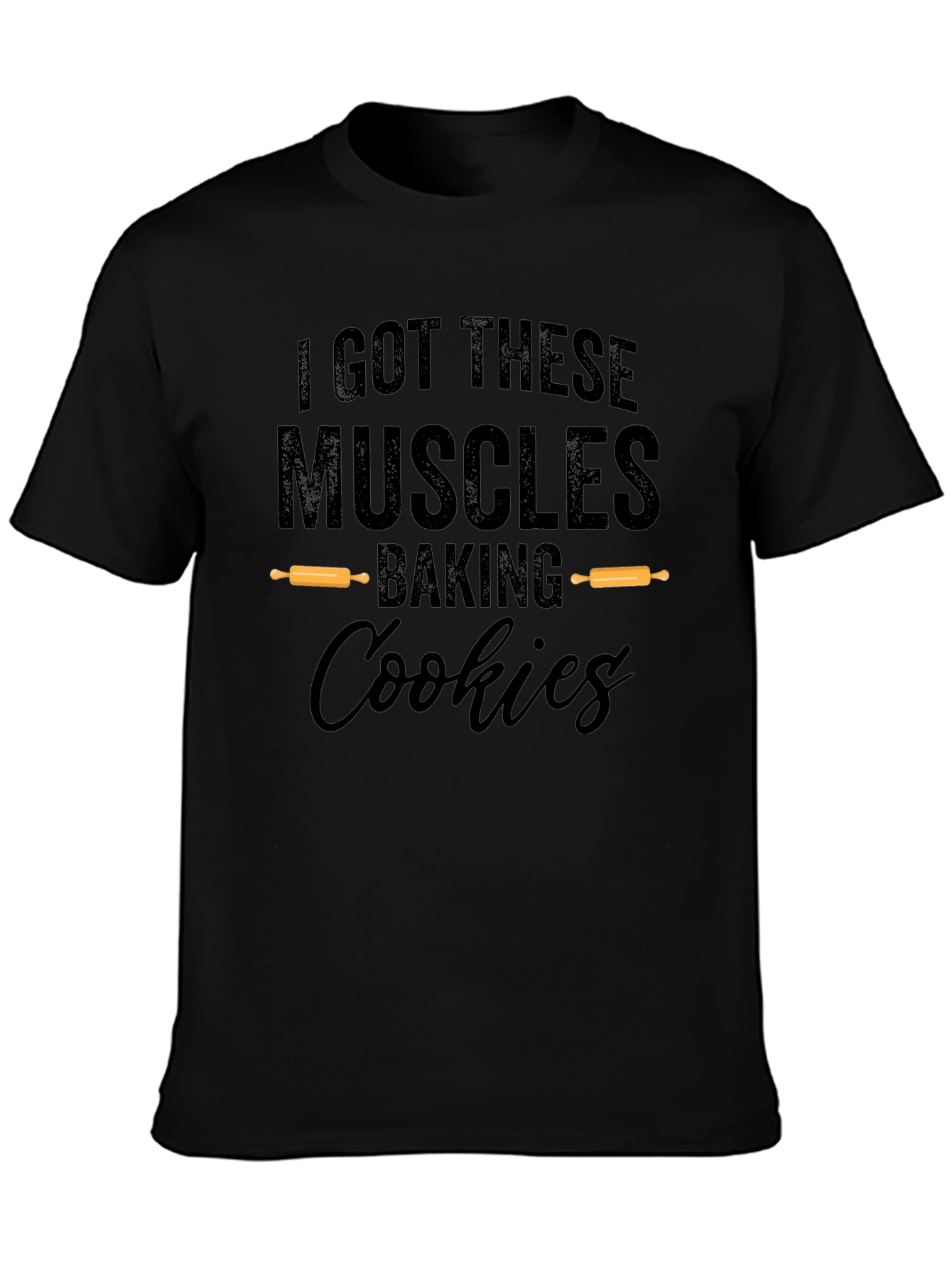 Funny Baking Muscles Cookie T-Shirt