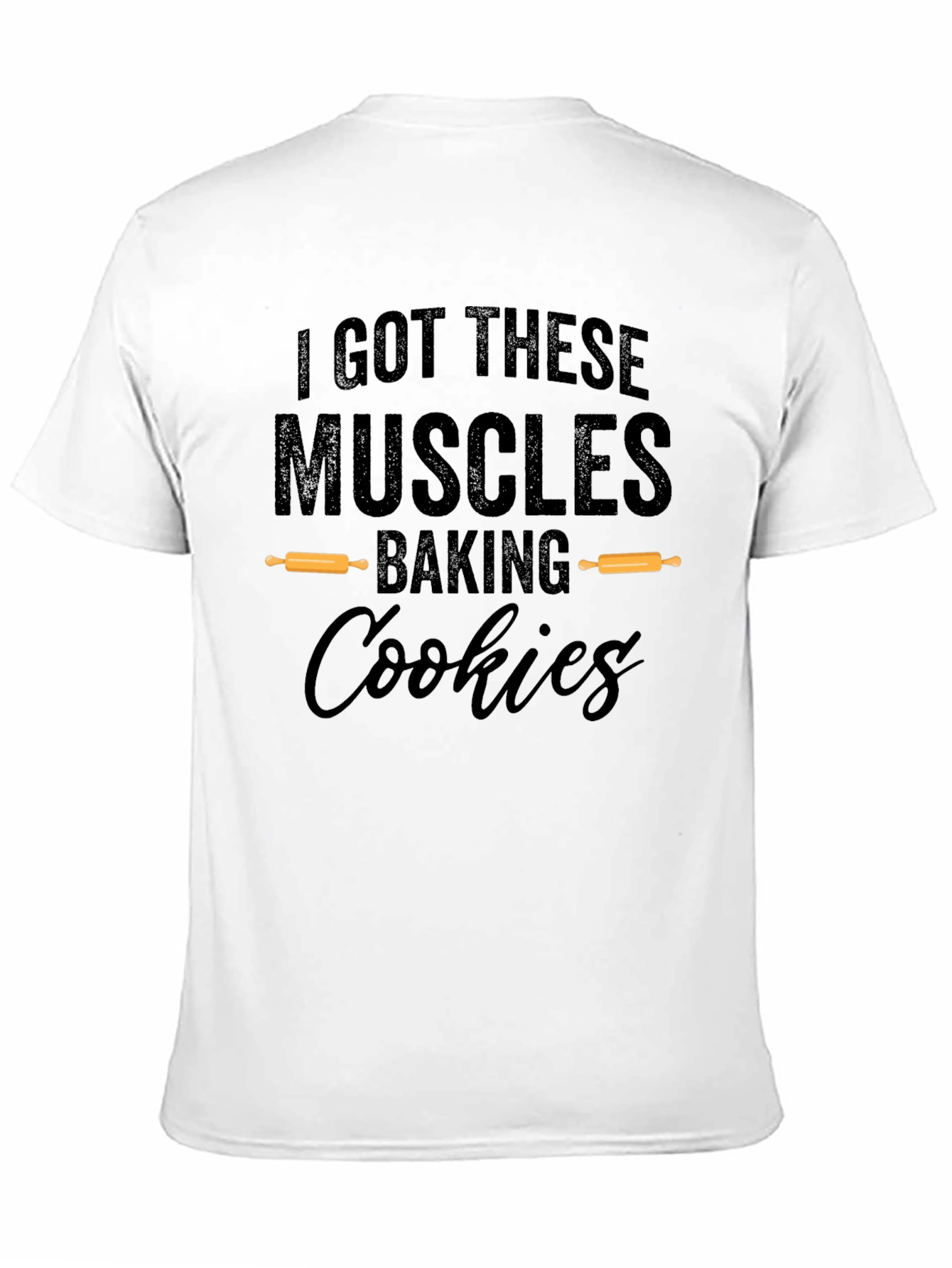 Funny Baking Muscles Cookie T-Shirt
