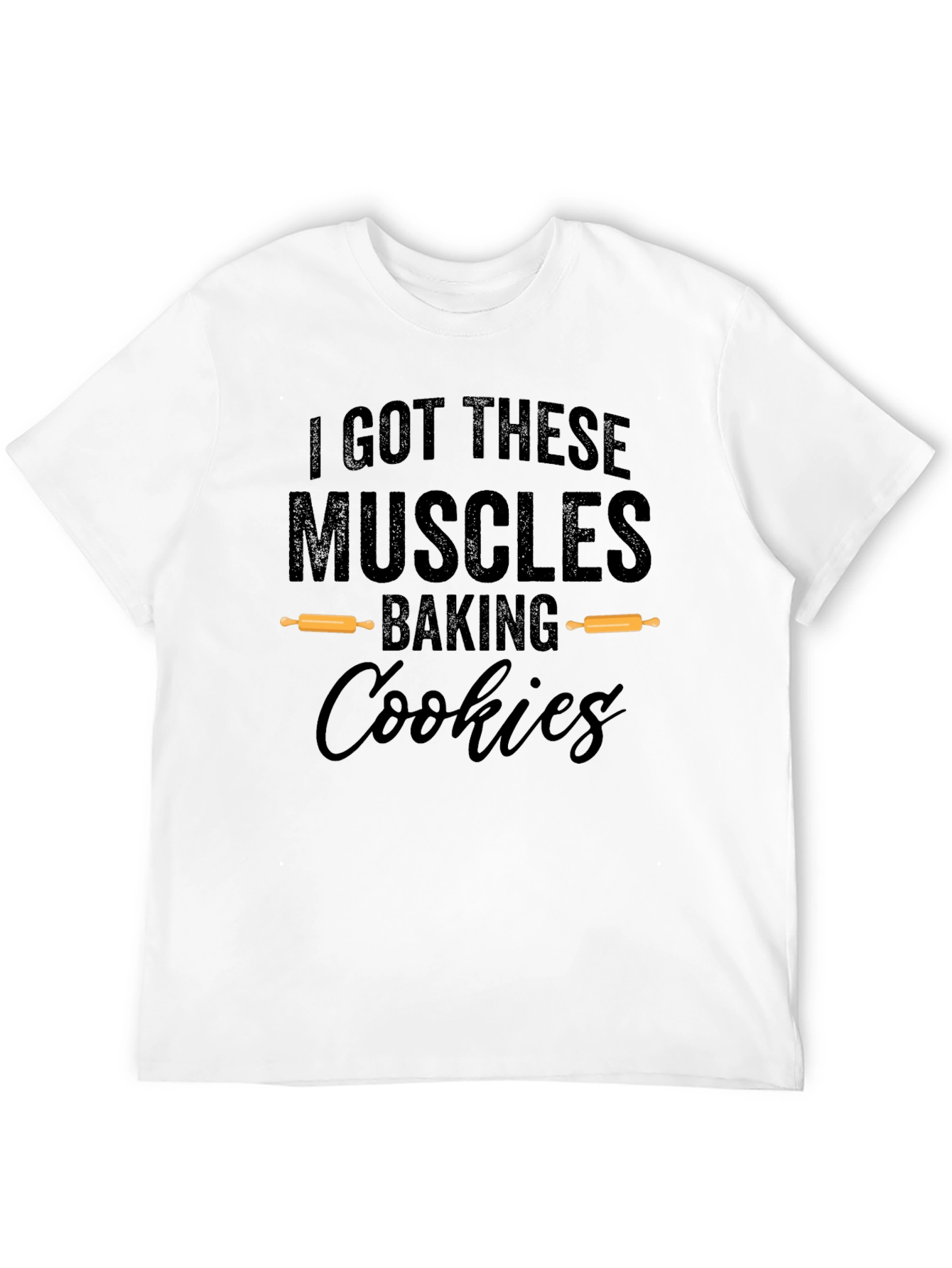 Funny Baking Muscles Cookie T-Shirt