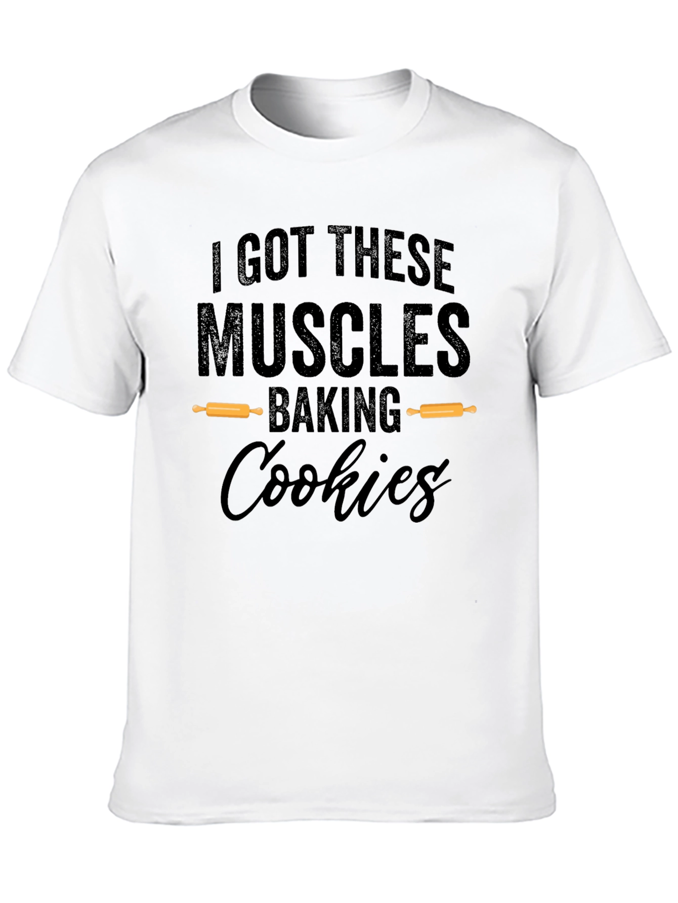 Funny Baking Muscles Cookie T-Shirt