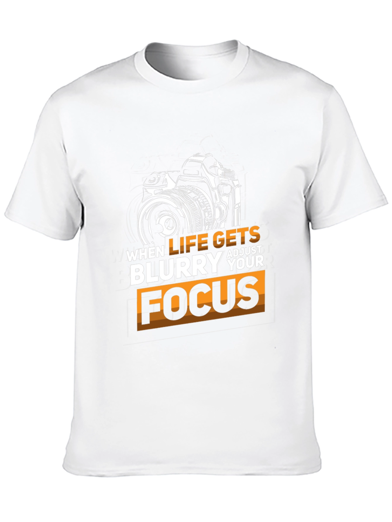 Life Focus Graphic T-Shirt - Photography Lover Tee