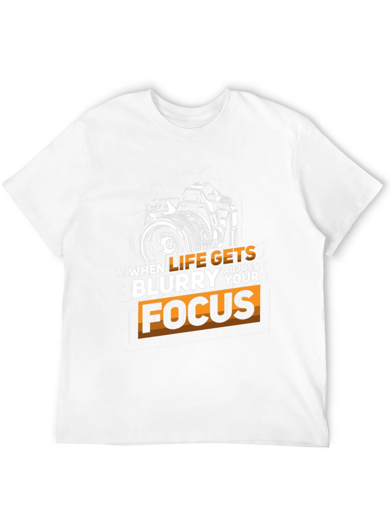 Life Focus Graphic T-Shirt - Photography Lover Tee