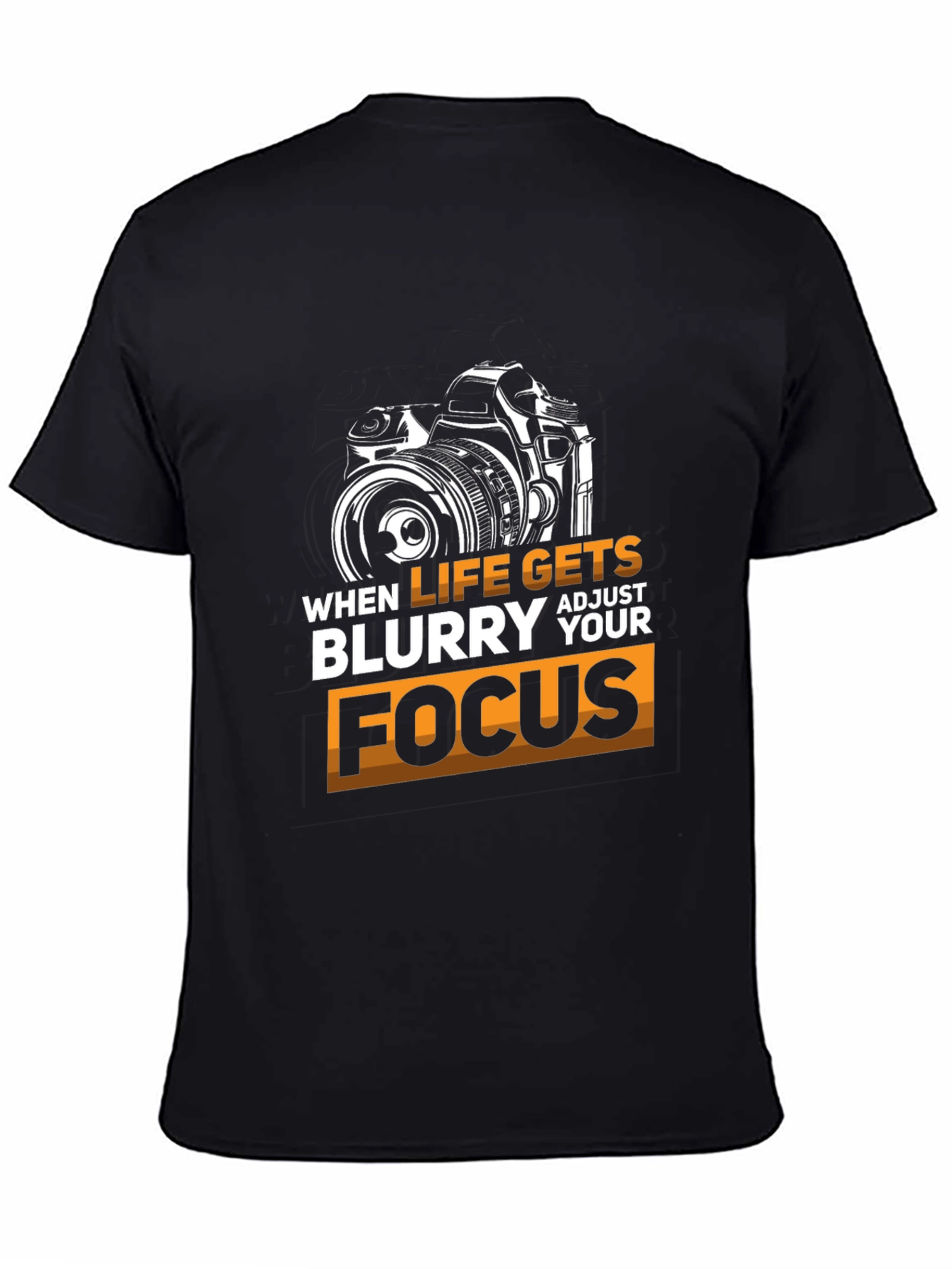Life Focus Graphic T-Shirt - Photography Lover Tee