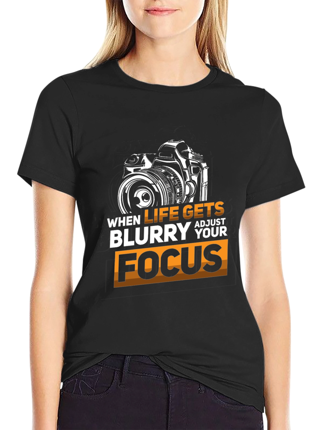 Life Focus Graphic T-Shirt - Photography Lover Tee