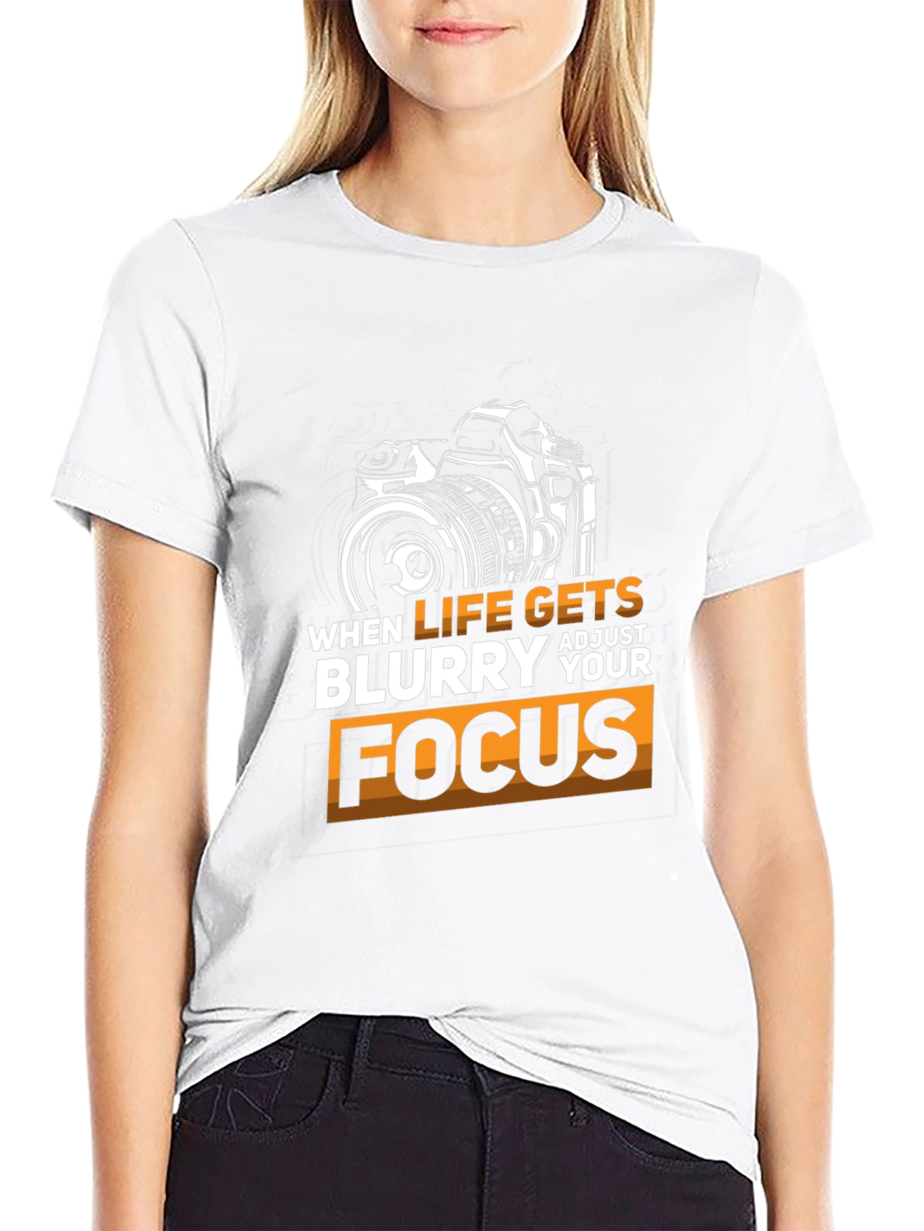 Life Focus Graphic T-Shirt - Photography Lover Tee