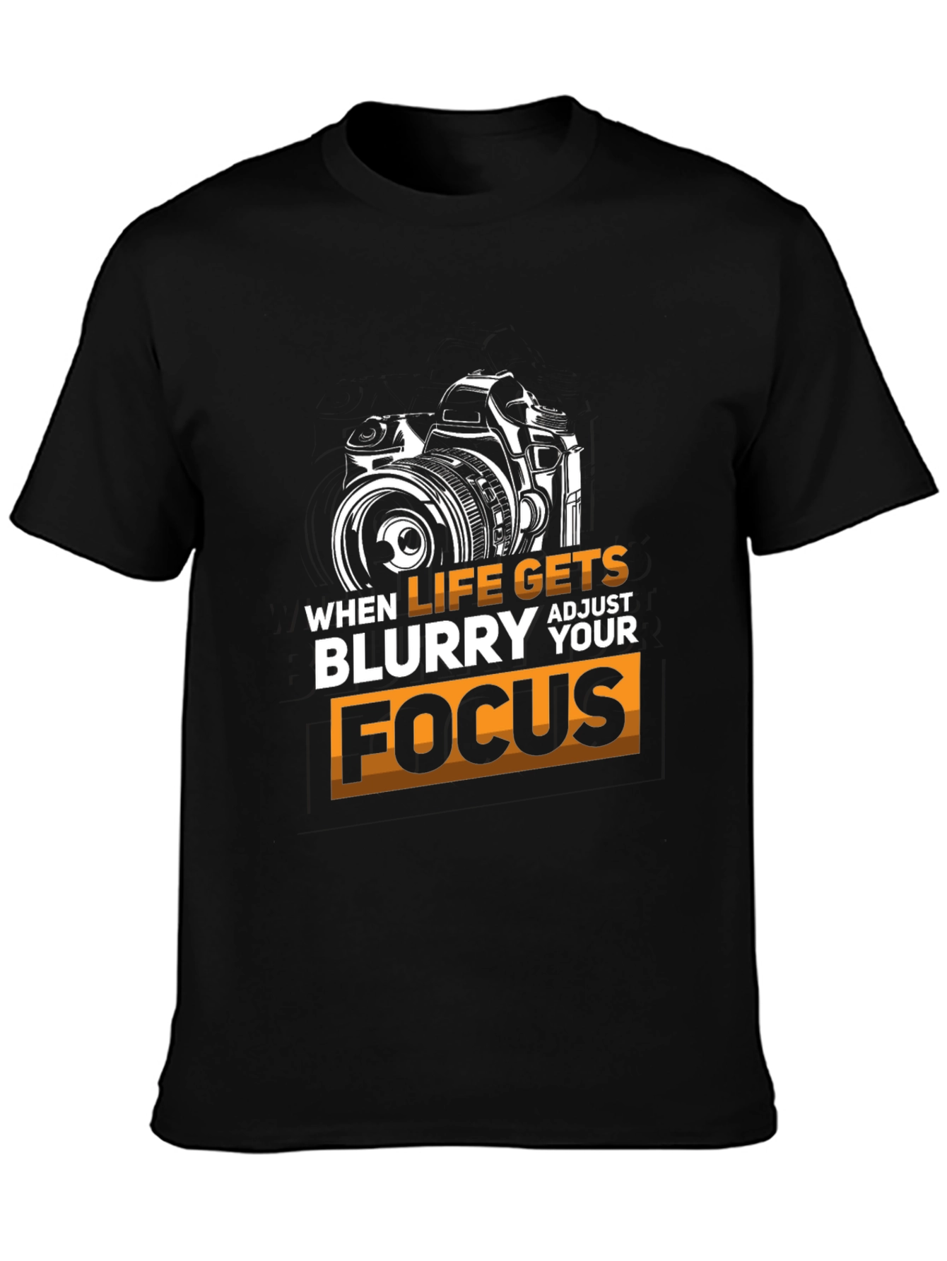 Life Focus Graphic T-Shirt - Photography Lover Tee