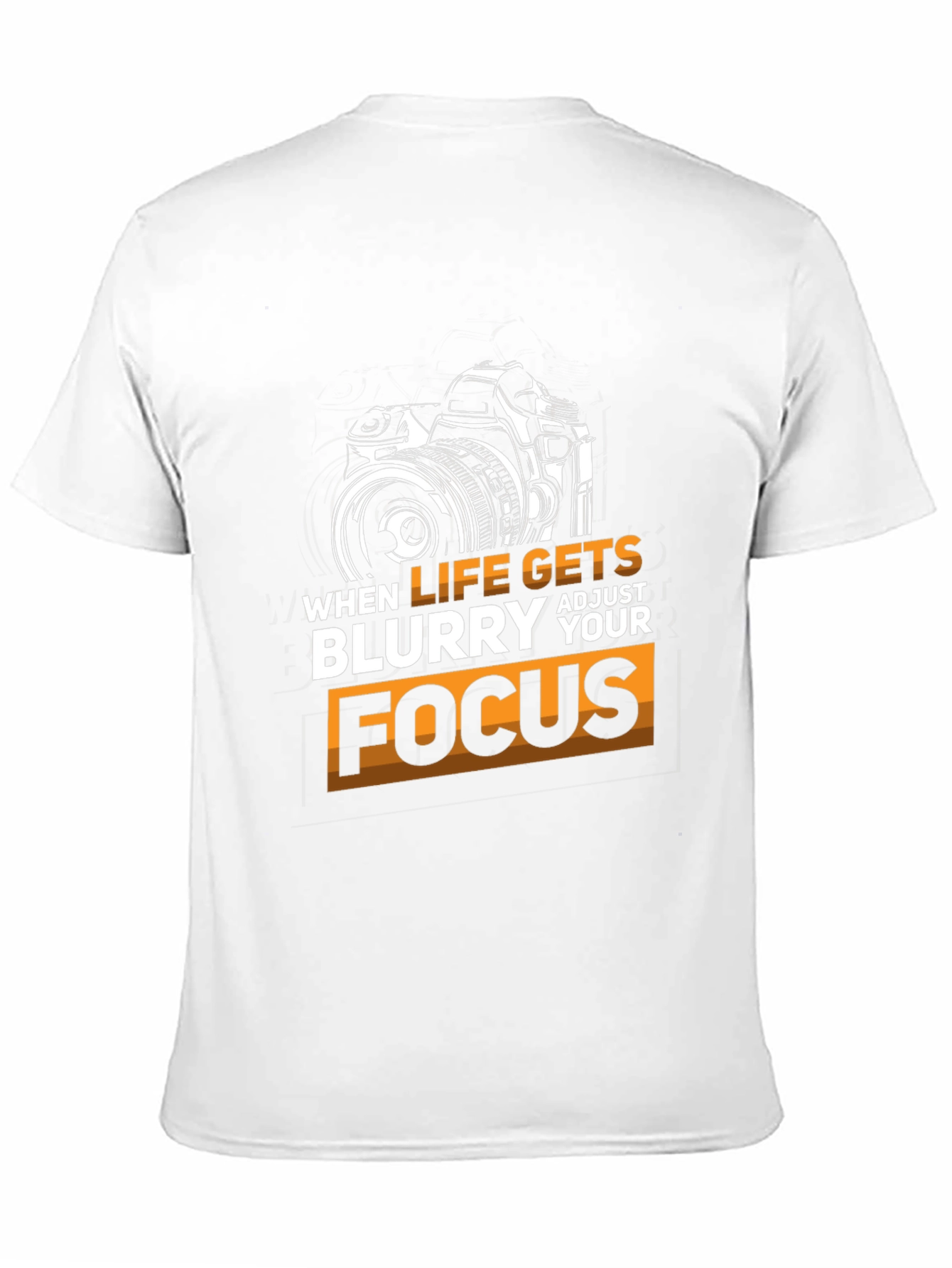 Life Focus Graphic T-Shirt - Photography Lover Tee
