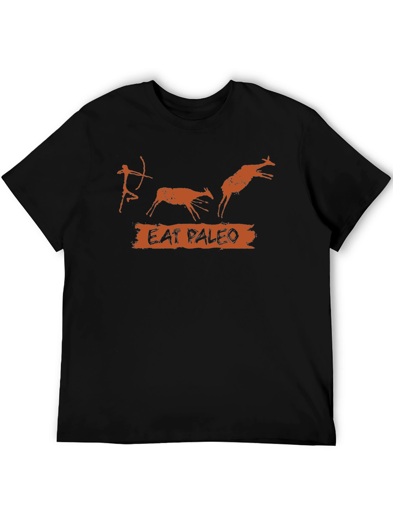 Eat Paleo T-Shirt - Funny Caveman Diet Tee