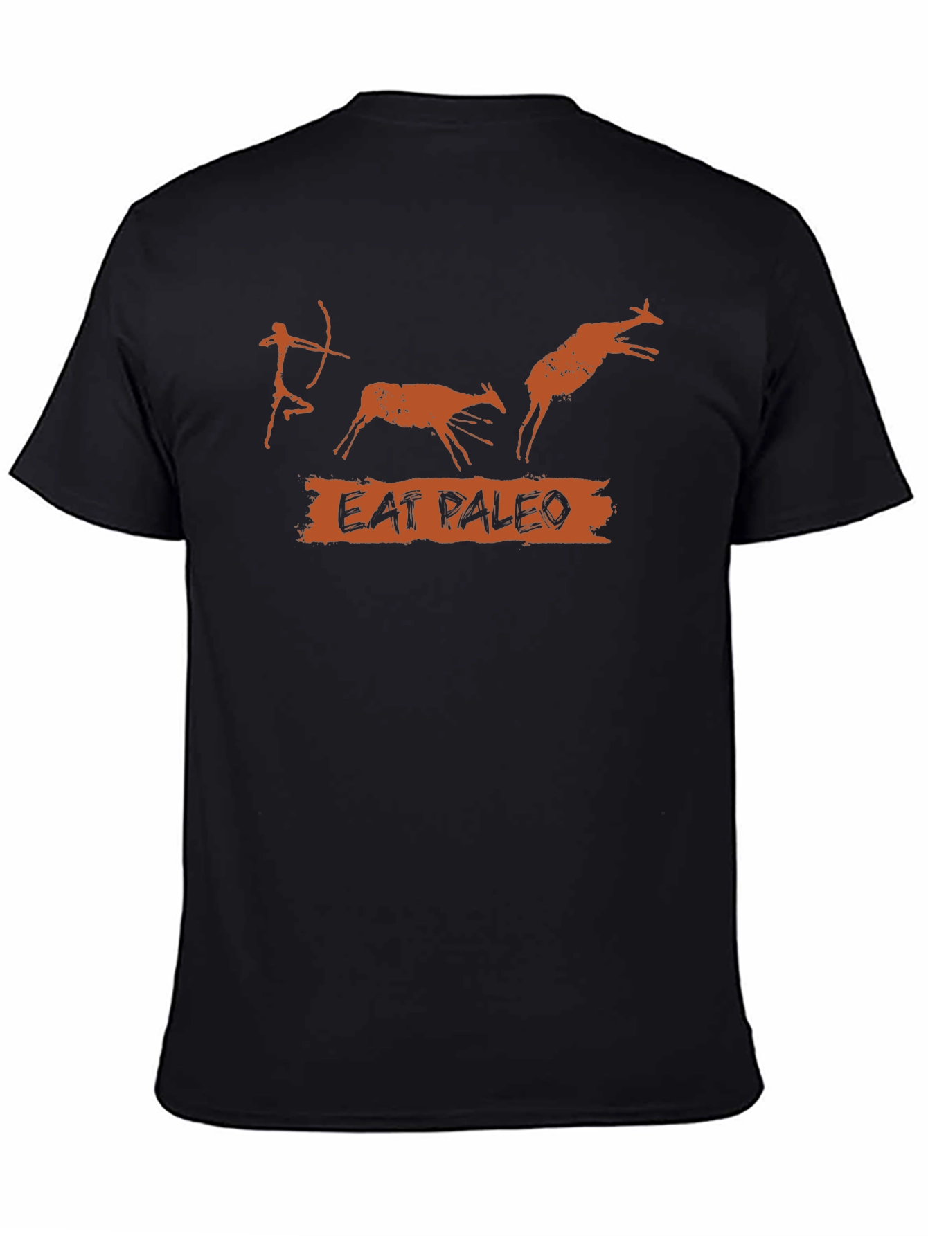 Eat Paleo T-Shirt - Funny Caveman Diet Tee