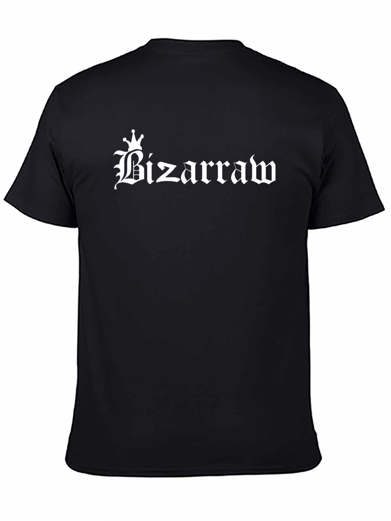 Bizarraw Graphic Print Black T-Shirt