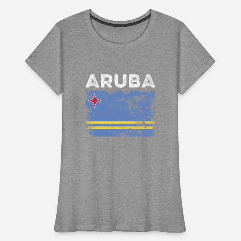 Aruba Flag Distressed - Aruban Flag
